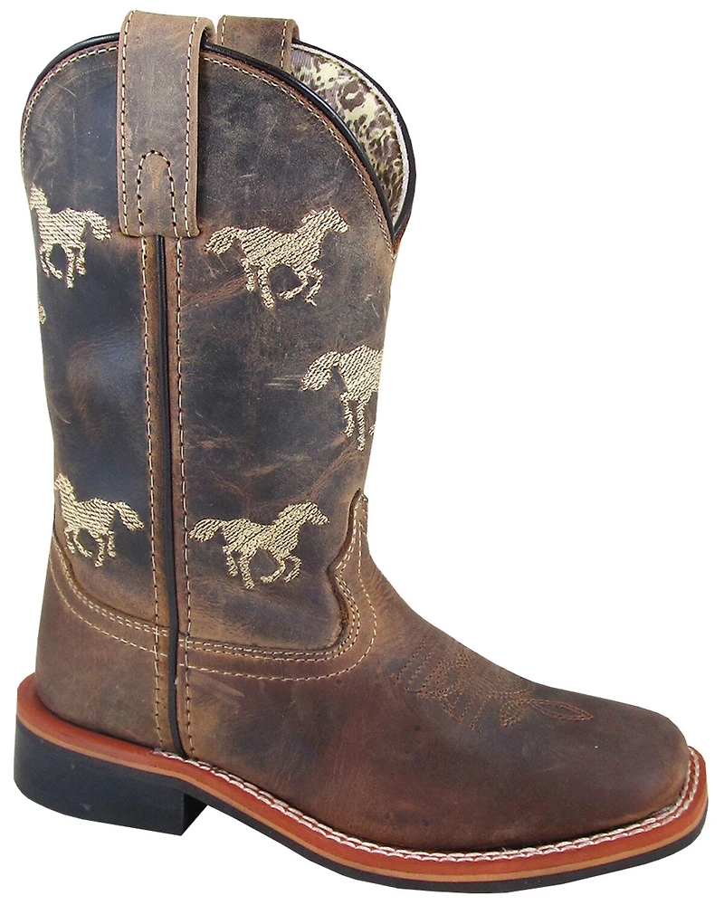 Smoky Mountain Boys' Buffalo Western Boots - Square Toe