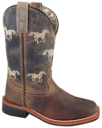 Smoky Mountain Boys' Buffalo Western Boots - Square Toe