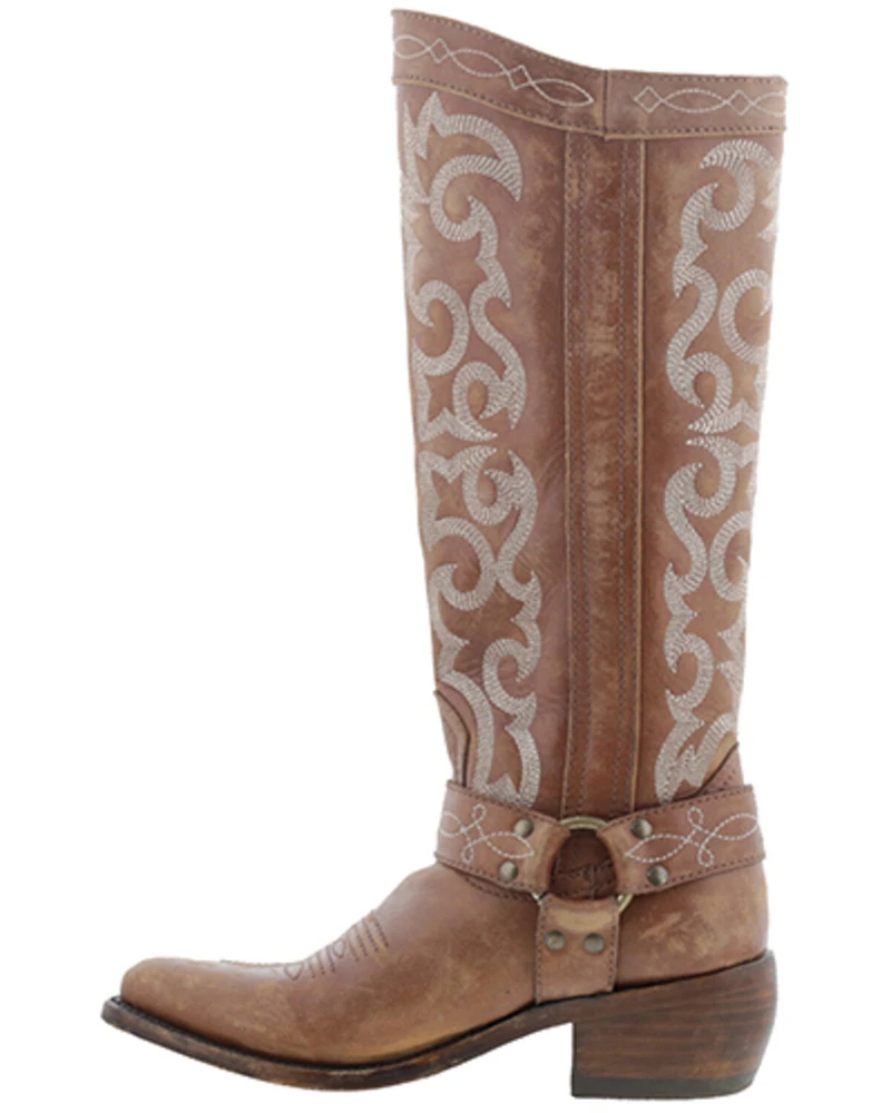Liberty Black Women's Taylor Greta Harness Boots - Round Toe