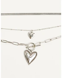 Shyanne Women's Heart Layered Necklace