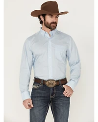 Wrangler x Cody Johnson Men's Geo Print Long Sleeve Button-Down Western Shirt