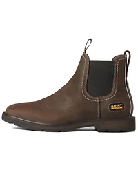 Ariat Men's Groundbreaker Chelsea H20 Work Boot - Broad Square Toe
