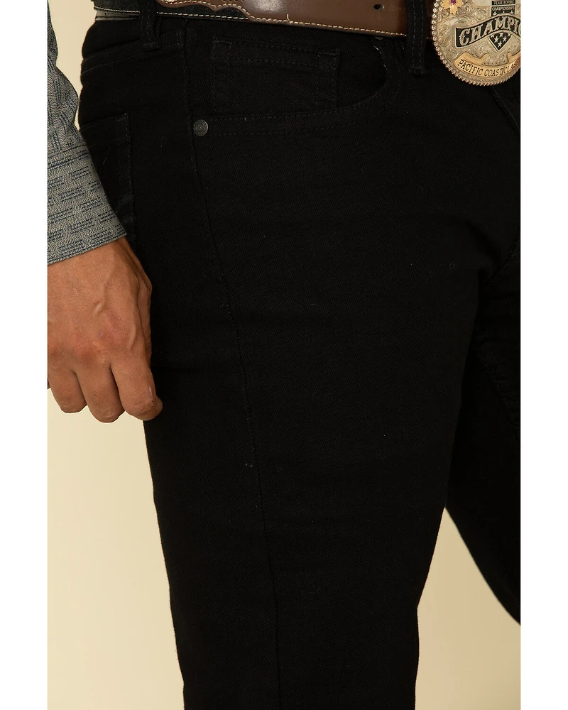 Cody James Men's Night Rider Wash Jackson Slim Stackable Straight Stretch Denim Jeans