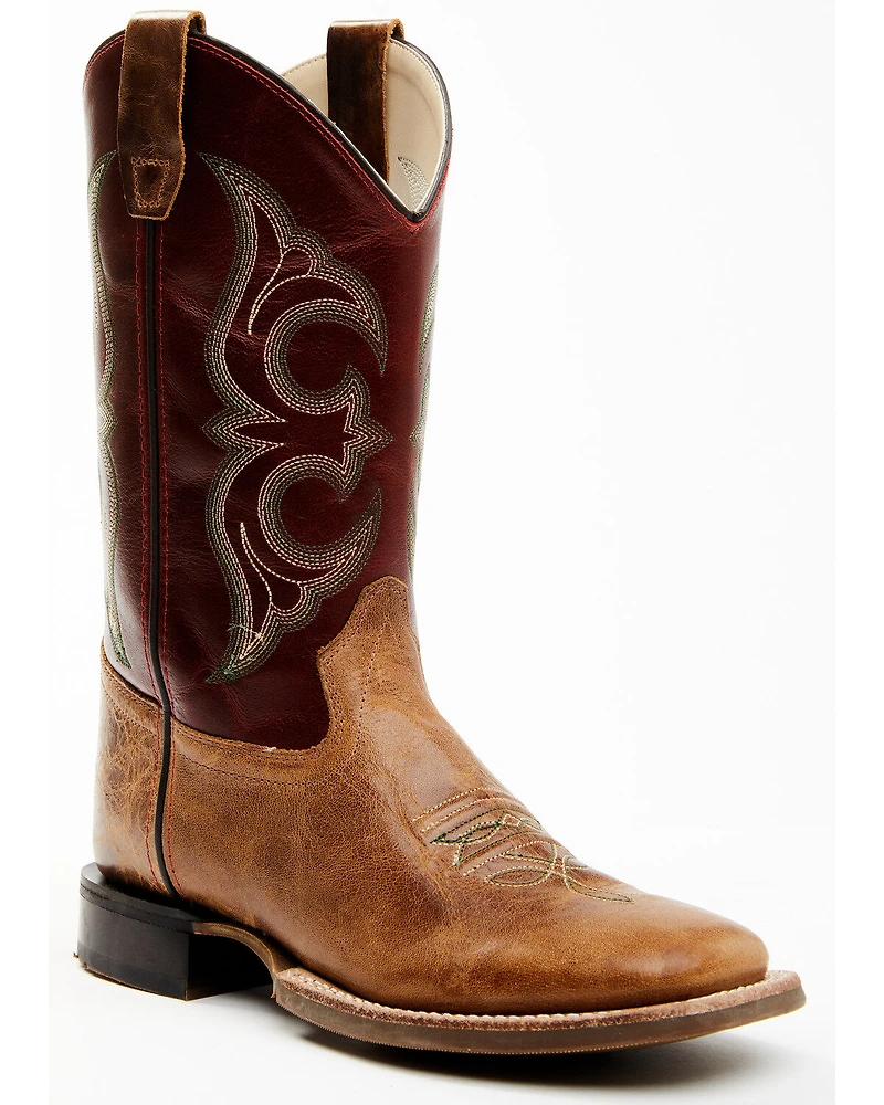 Cody James Boys' Ames Tonal Western Boots - Broad Square Toe