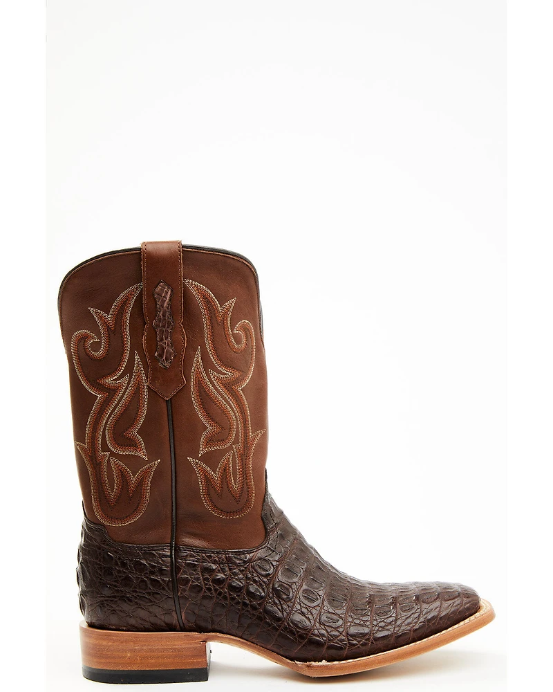 Cody James Men's Exotic Caiman Western Boots - Broad Square Toe