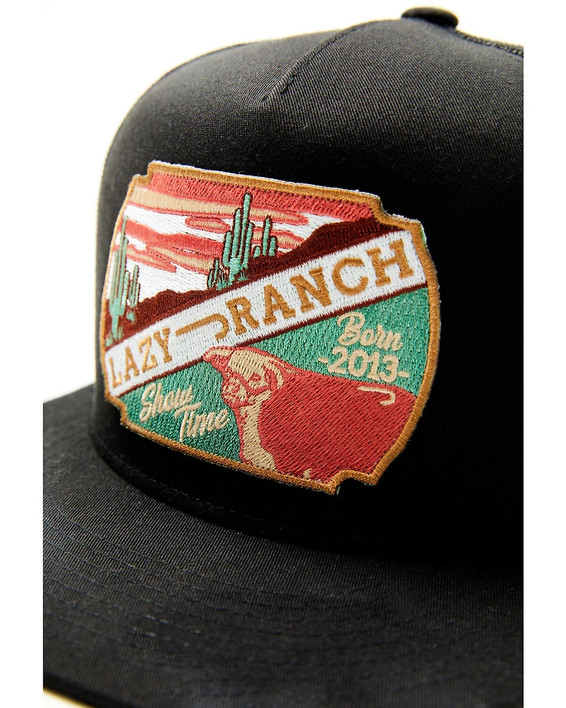 Lazy J Ranch Wear Men's Showtime Logo Ball Cap