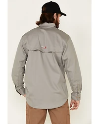 Ariat Men's Fire Resistant Solid Vent Long Sleeve Work Shirt