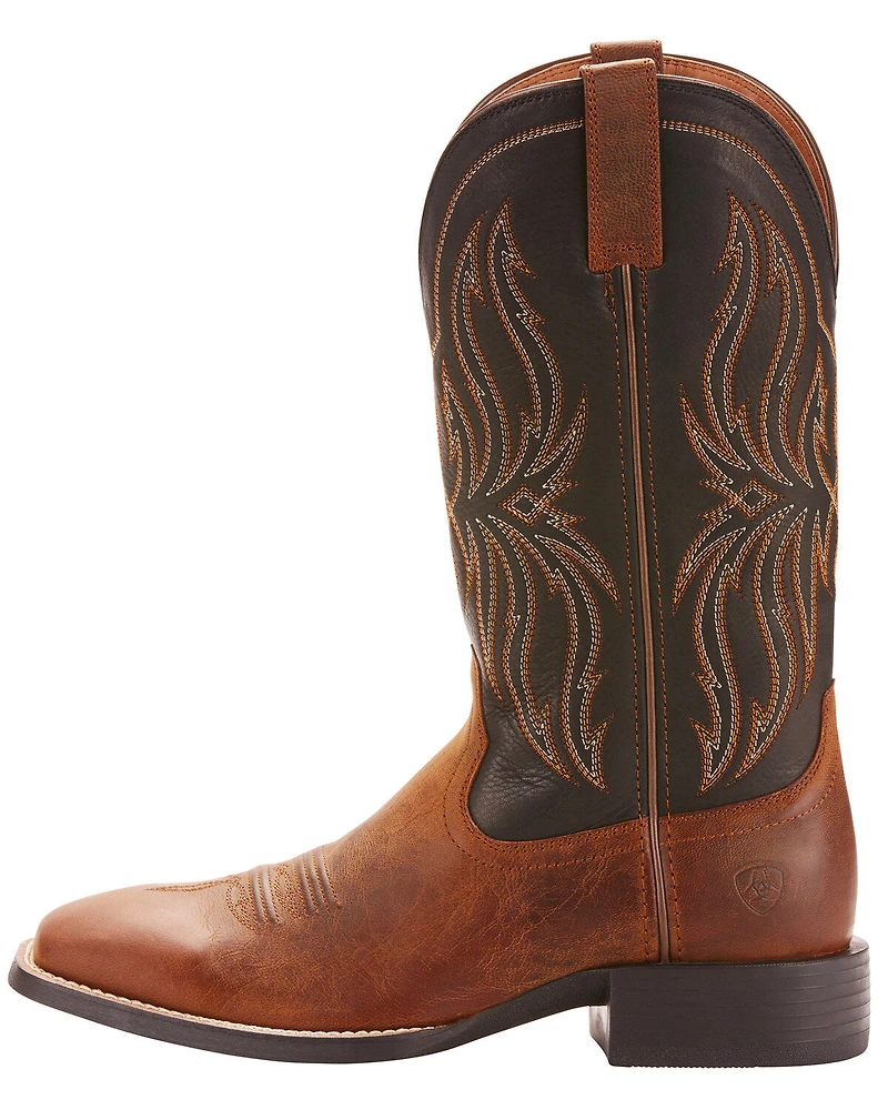 Ariat Men's Rustler Brute Western Boots - Broad Square Toe