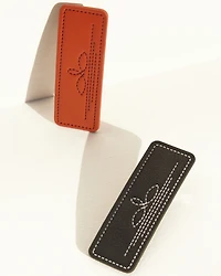 Idyllwind Women's Nash Vegas Faux Leather Hair Clip Set - 2 Piece