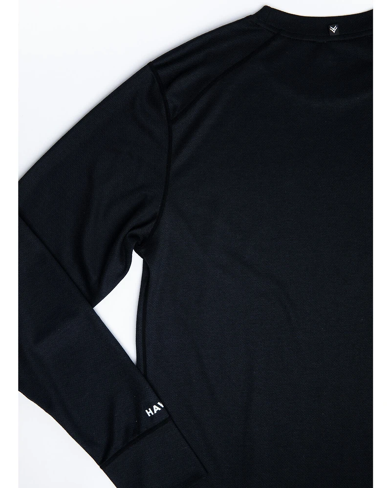 Hawx Men's Mid-Weight Base Layer Thermal Long Sleeve Work Shirt