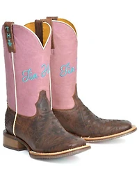 Tin Haul Women's Azteca Western Boots - Broad Square Toe