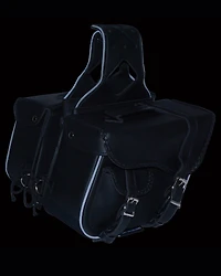 Milwaukee Leather Medium Braided Throw Over Saddle Bag