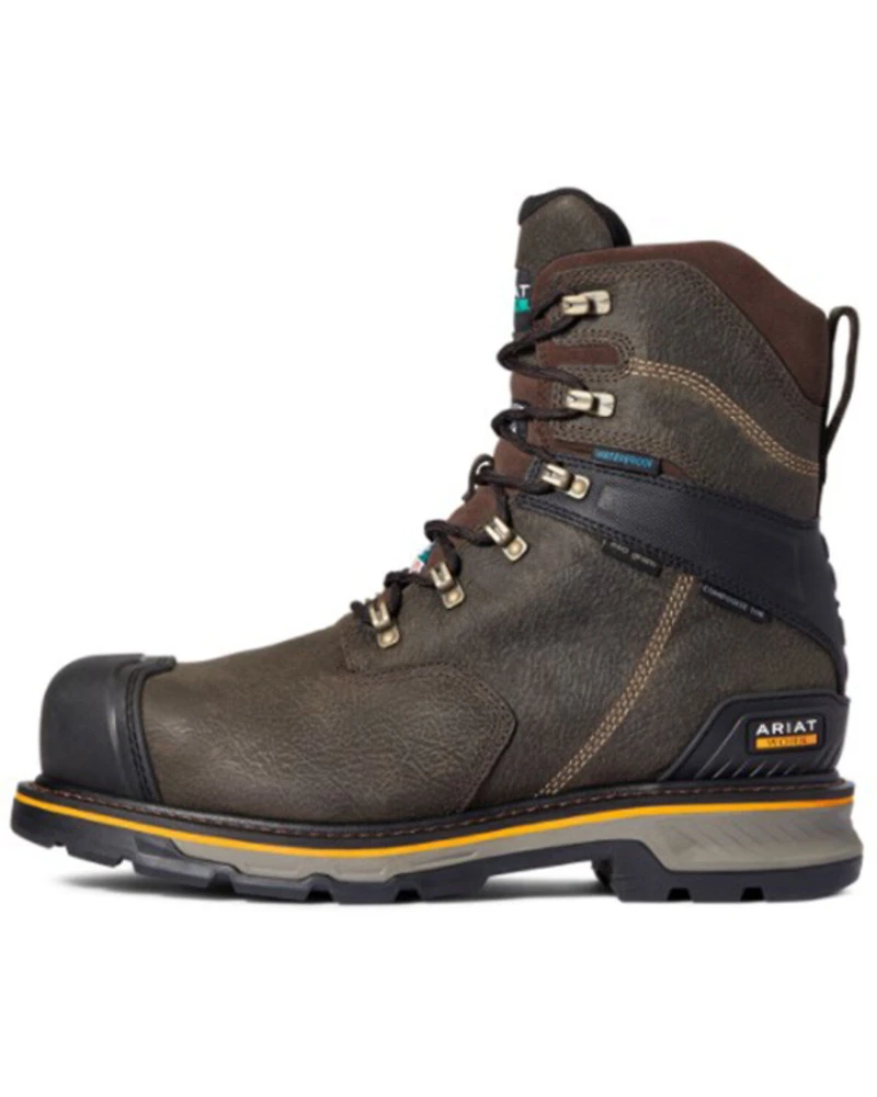 Ariat Men's Stump Jumper H20 8" Lace-Up CSA Glacier Grip Work Boots - Composite Toe