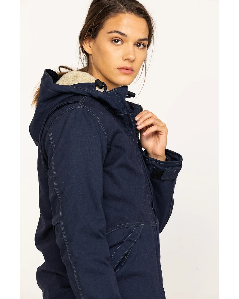 Carhartt Women's FR Full Swing Quick Duck Sherpa-Lined Jacket