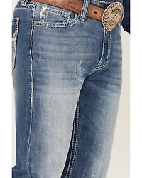 Rock & Roll Cowboy Men's Raised Straight Jeans