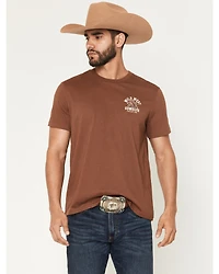 Panhandle Slim Men's Wild West Cowboys Short Sleeve Graphic T-Shirt