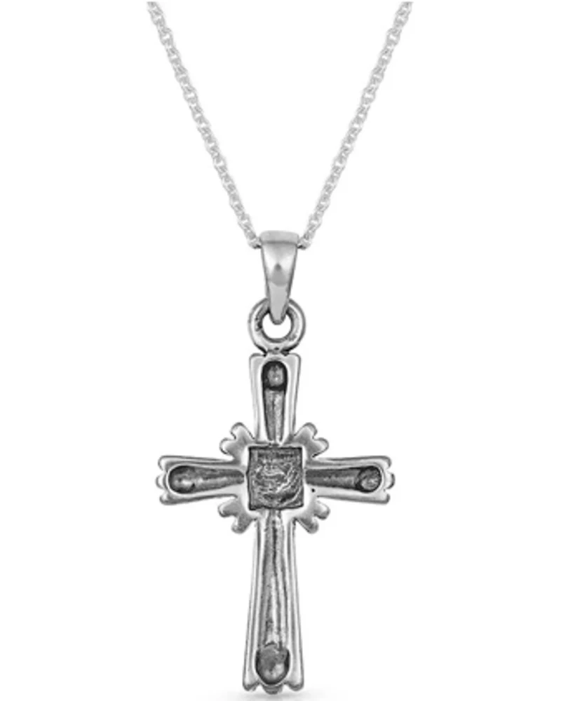 Montana Silversmiths Women's Faith Beaming Cross Necklace