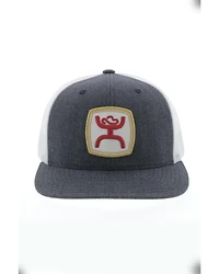 HOOey Boys' Grey Youth Zenith Mesh Back Trucker Cap