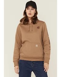 Carhartt Women's Relaxed Fit Midweight Logo Graphic Hoodie