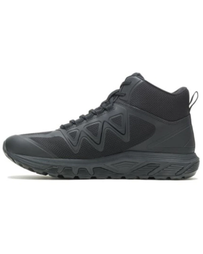 Bates Women's Rush Shield Mid DryGuard Waterproof Lace-Up Work Shoe