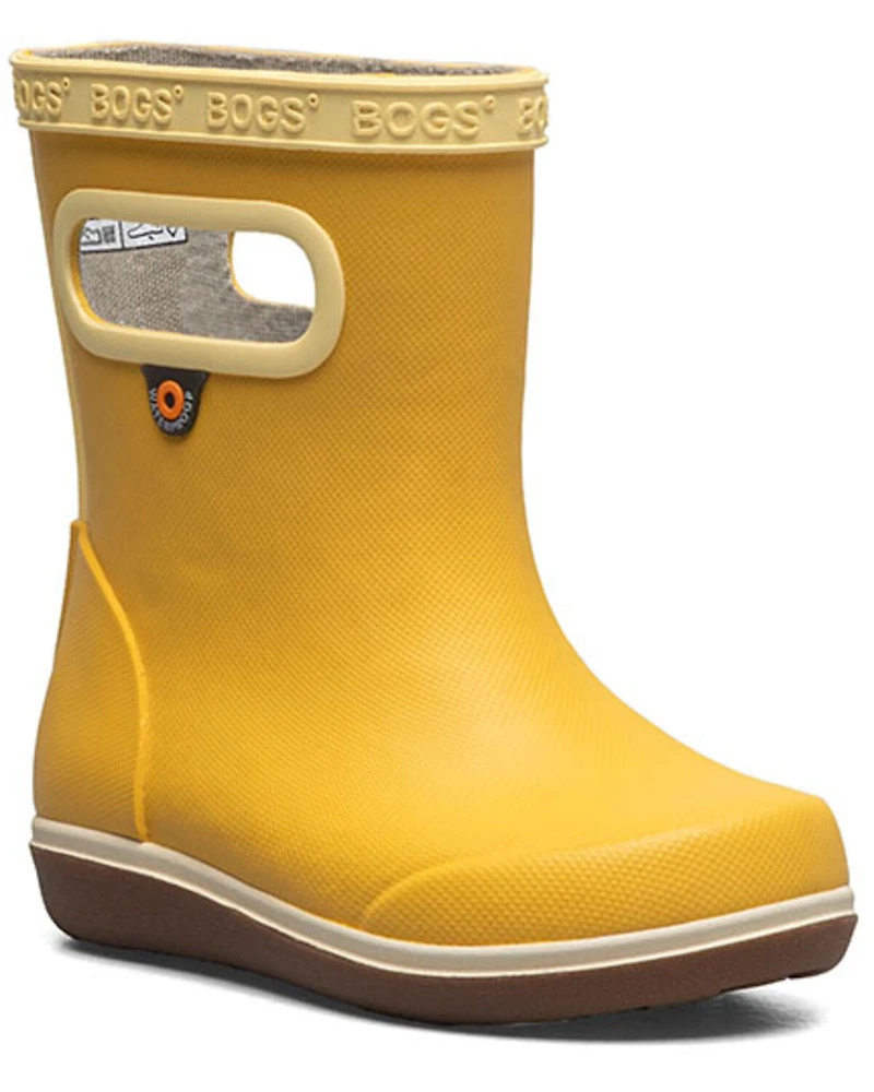 Bogs Boys' Skipper II Solid Rainboots