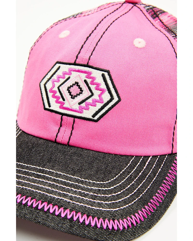 Trenditions Women's Catchfly Embroidered Southwestern Baseball Cap