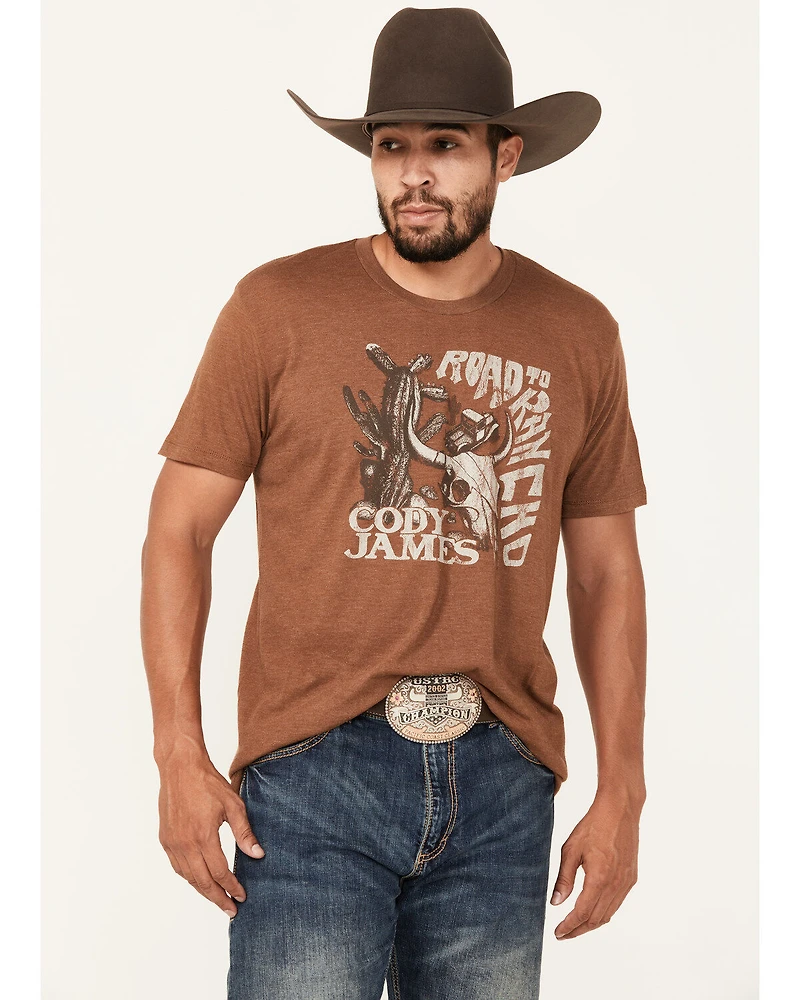 Cody James Men's Road To Rancho Short Sleeve Graphic T-Shirt