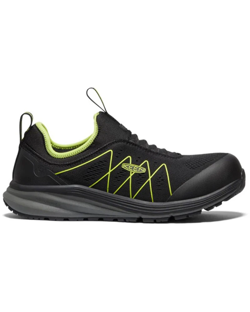 Keen Men's Vista Energy Shift Slip-On Work Sneakers - Carbon Toe