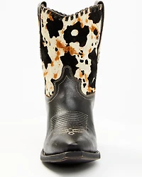 Laredo Women's Carleigh Hair On Hide Western Fashion Booties - Snip Toe