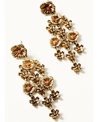 Shyanne Women's Golden Hour Floral Drop Earrings