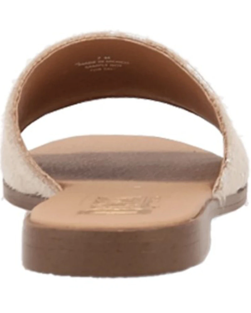 Dingo Women's Metallic Hairon Moo Sandals