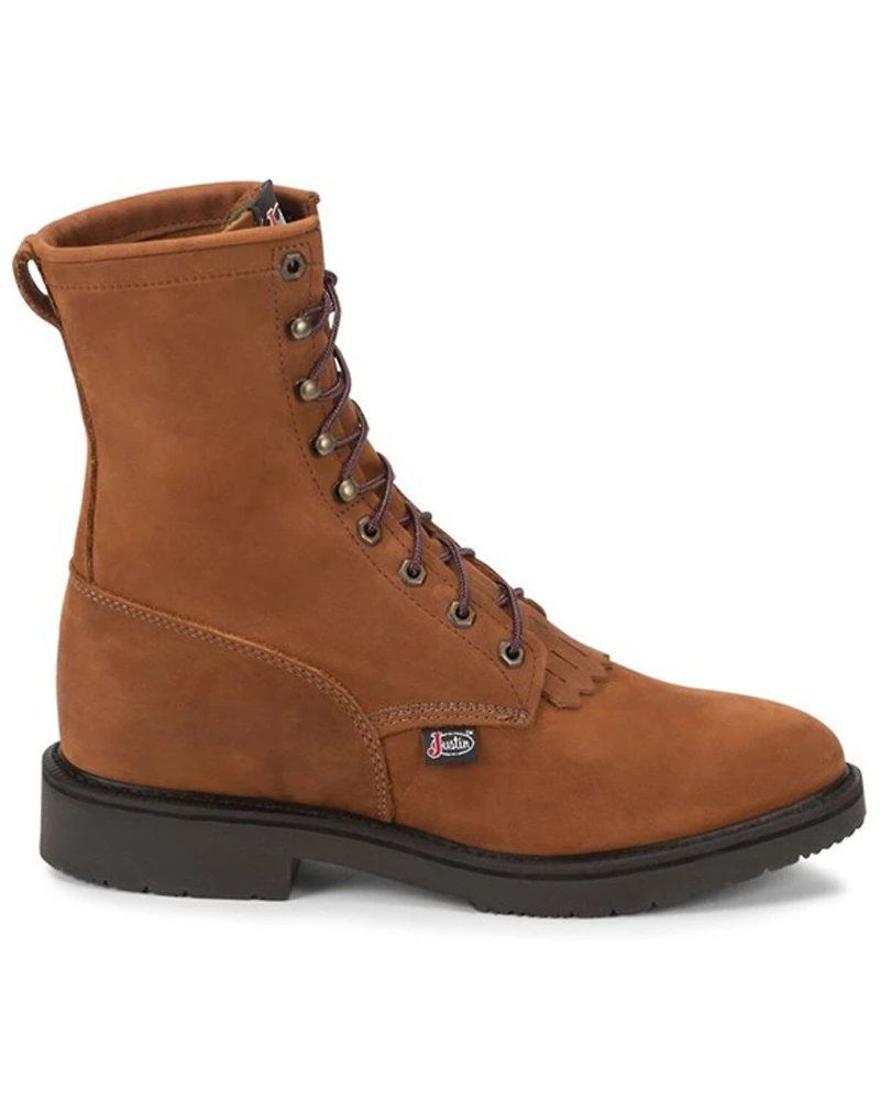 Justin Men's Lace Up Work Boots