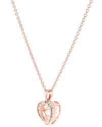 Montana Silversmiths Women's Let's Dance A Little Rose Gold Heart Necklace