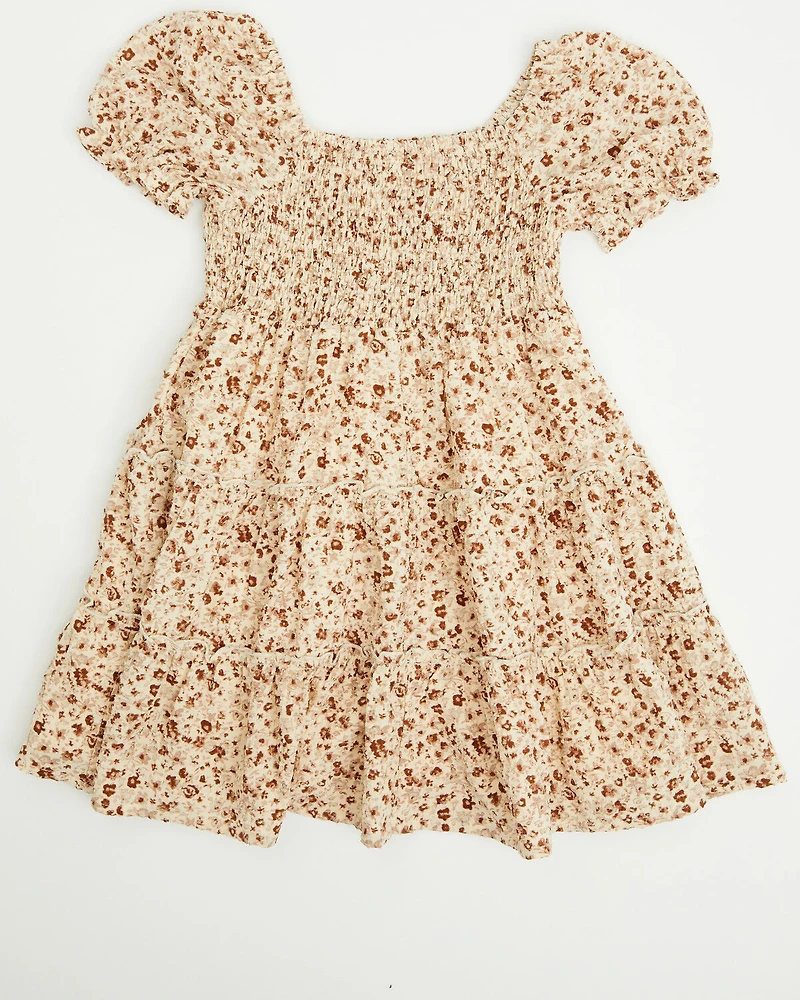Yura Toddler Girls' Floral Print Dress