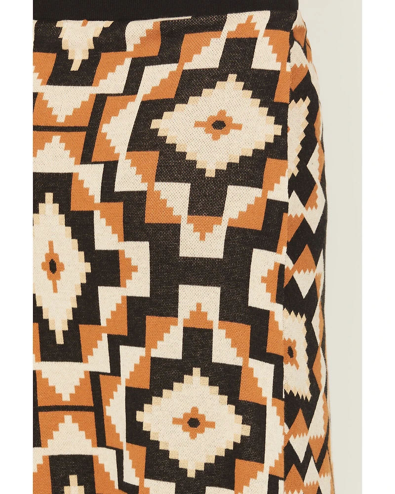 Tasha Polizzi Women's Andre Sweater Fringe Midi Skirt