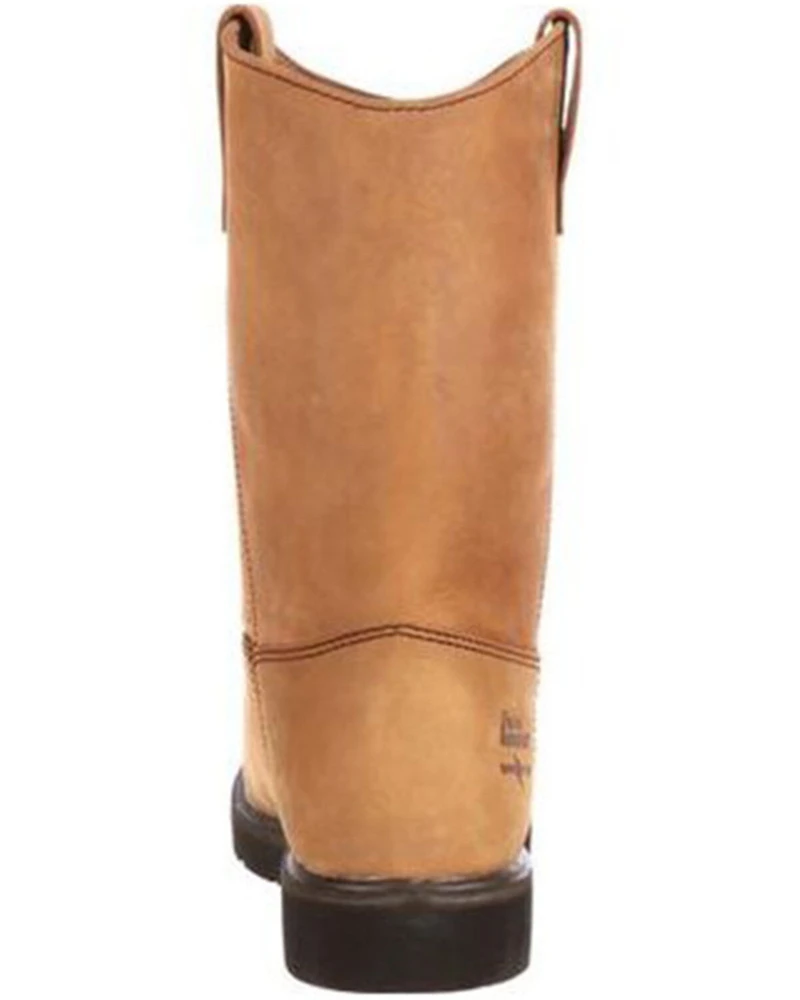 Georgia Men's Farm & Ranch Wellington CC Work Boots