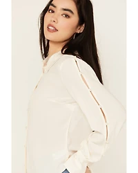 Shyanne Women's Long Sleeve Cut Out Western Shirt