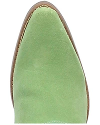 Dingo Women's Suede Bandida Western Booties - Round Toe