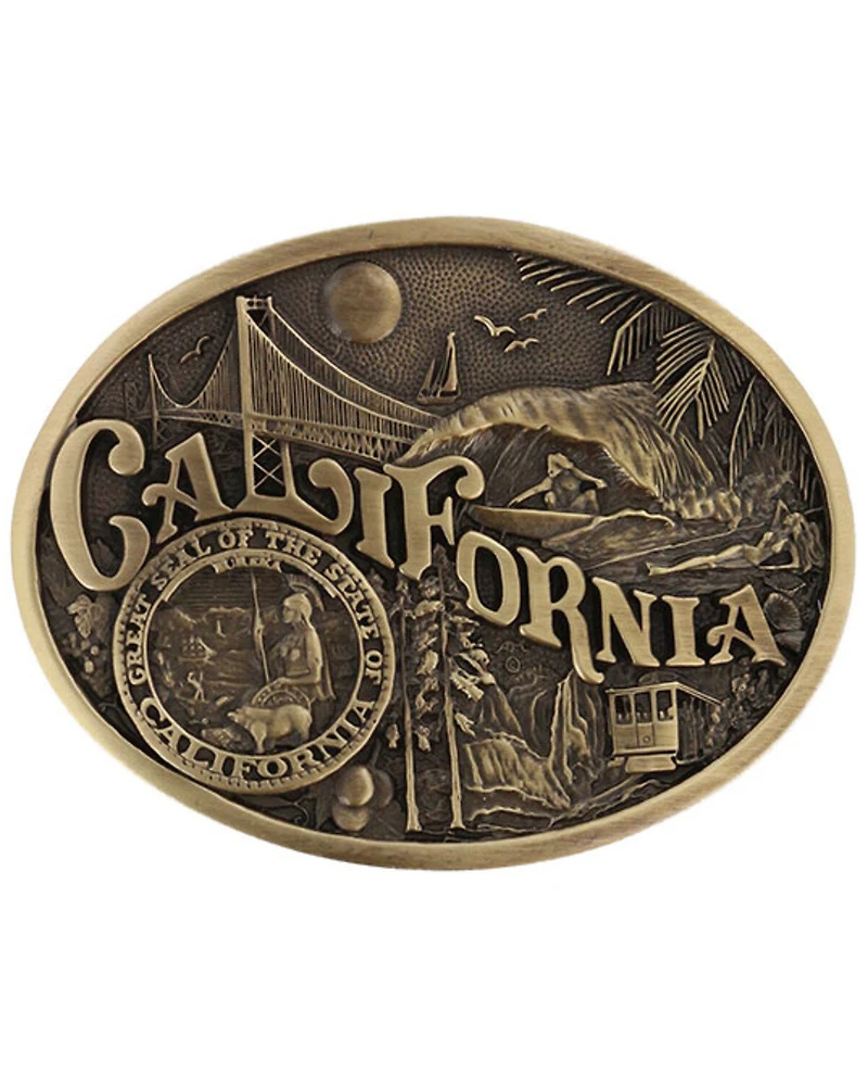 Montana Silversmiths California State Belt Buckle