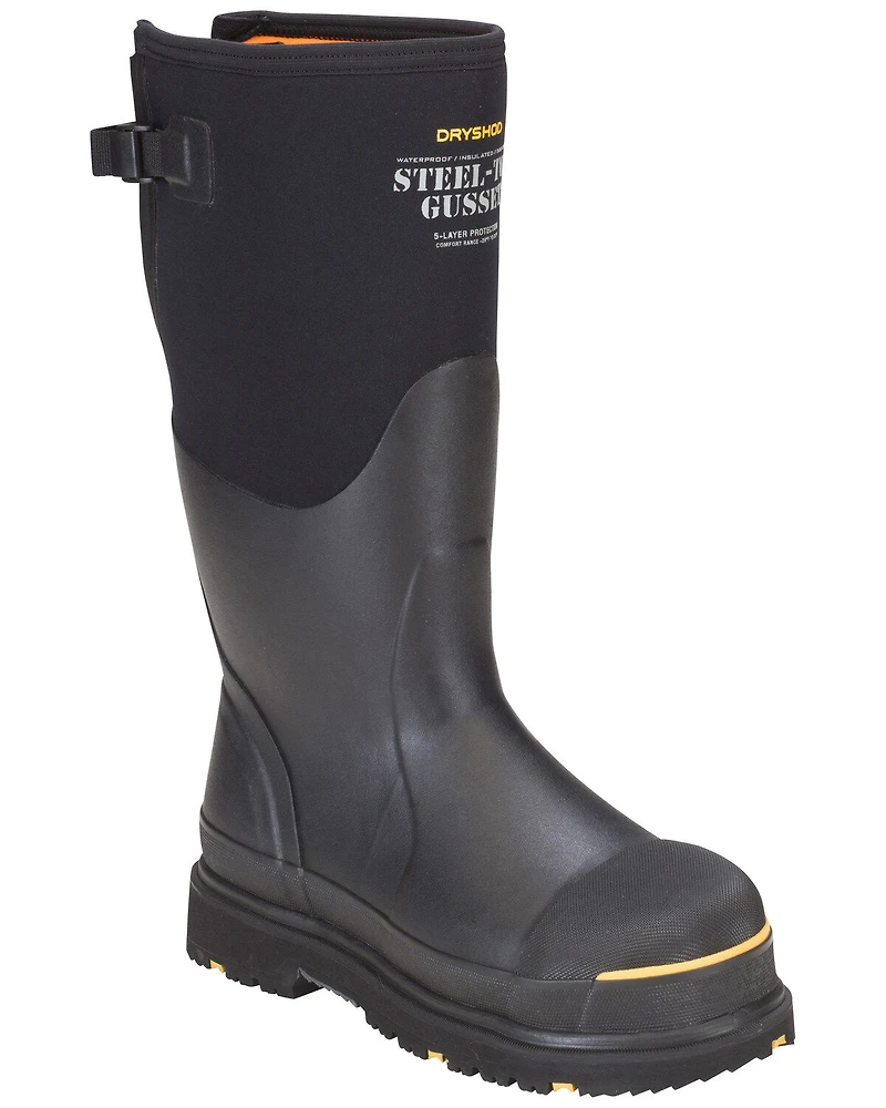 Dryshod Men's Adjustable Gusset Work Boots - Steel Toe