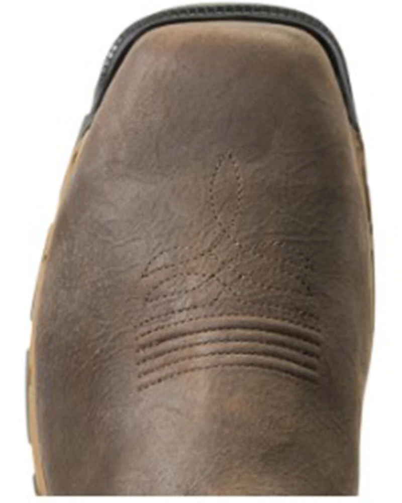 Ariat Men's Rebar Flex Western VentTek Incognito Composite Work Boots - Wide Square Toe