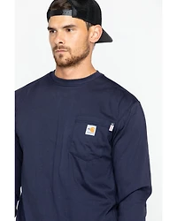Carhartt Men's FR Solid Long Sleeve Work Shirt - Big & Tall