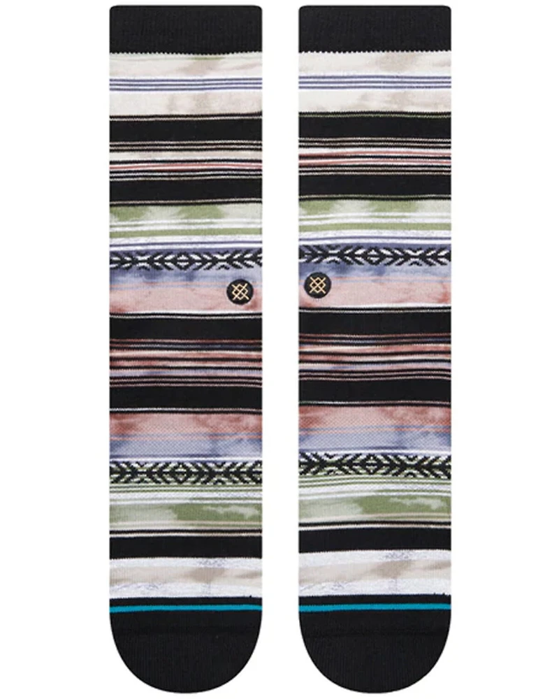 Stance Men's Reykir Geo Stripe Crew Socks