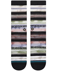 Stance Men's Reykir Geo Stripe Crew Socks