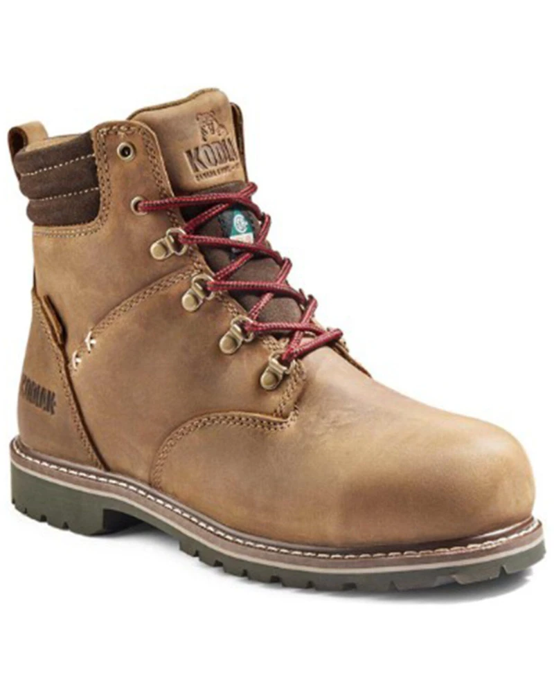 Kodiak Women's Bralorne 6" Waterproof Work Boots - Composite Toe
