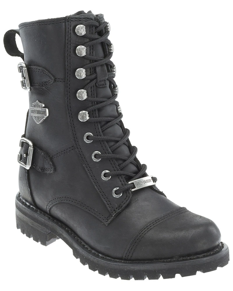 Harley Davidson Women's Balsa Moto Boots - Round Toe