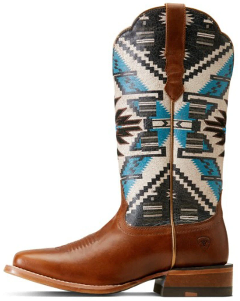 Ariat Women's Chimayo Southwestern Boots - Broad Square Toe