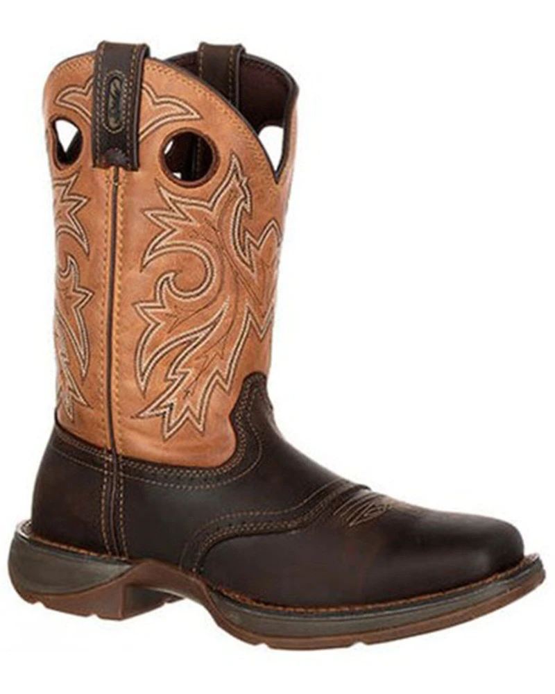 Rebel by Durango Men's Waterproof Steel Toe Western Work Boots