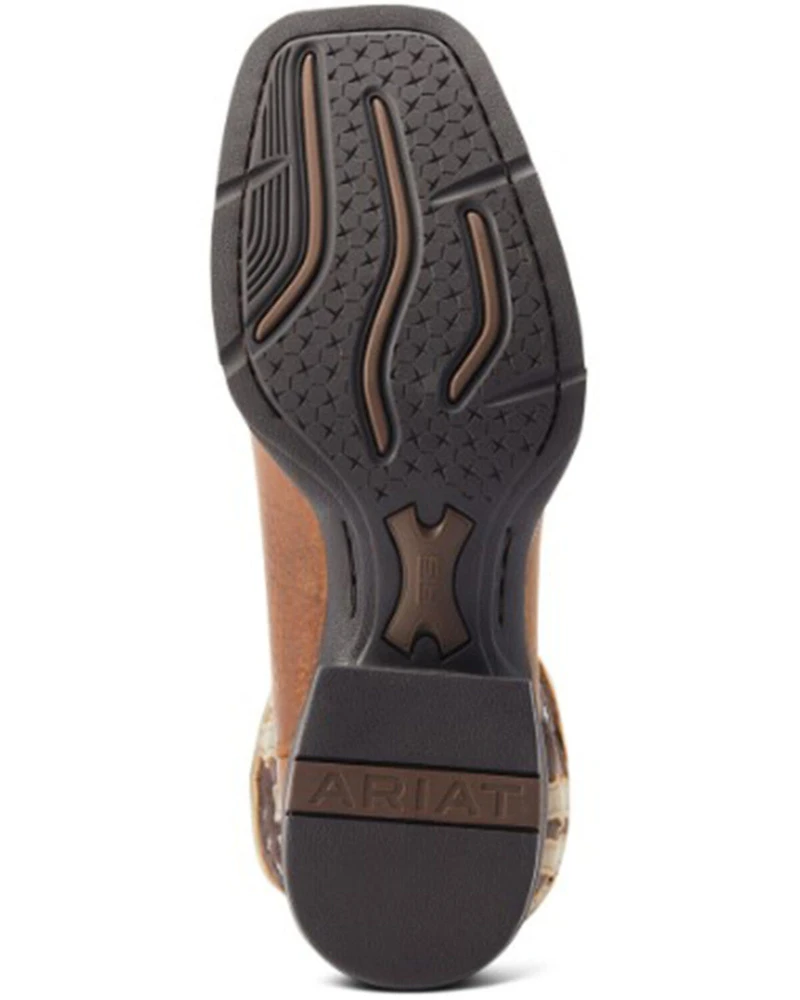 Ariat Men's Sport My Country VentTEK Western Performance Boots - Broad Square Toe