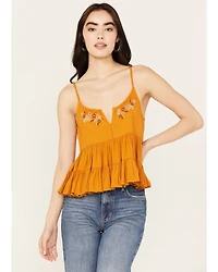Patrons of Peace Women's Embroidered Bonita Tank Top